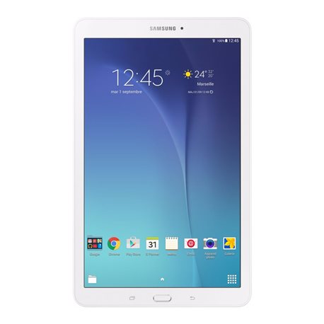 Samsung Tablette Android Galaxy Tab E 9.6" Blanc