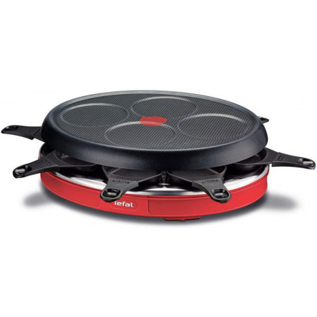 Tefal Raclette Colormania 1050W 8 Personnes RE138512