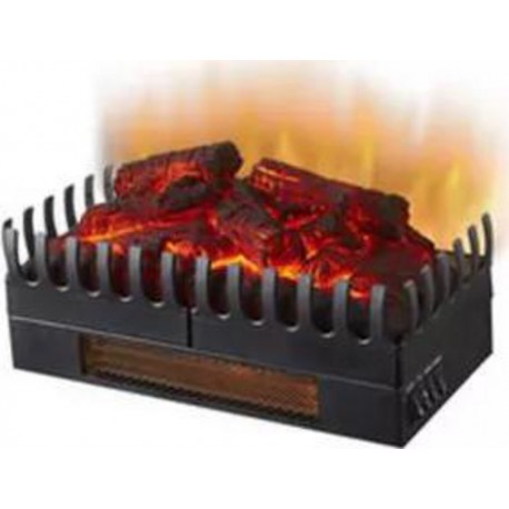 Chemin'Arte Cheminée électrique Foyer à buches et effet flammes 2000W