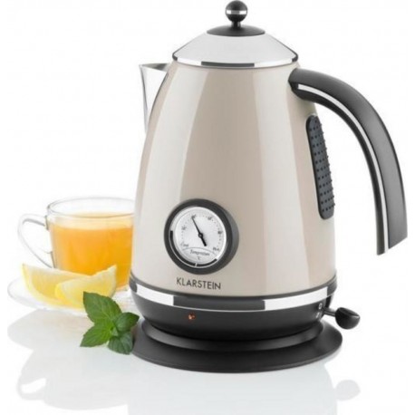 Klarstein aquavita chalet bouilloire 1,7L 2200W champagne