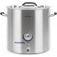 Klarstein brauheld pur 25 cuve de brassage 25 litres pour fabrication de bière maison - inox 304 BRD3