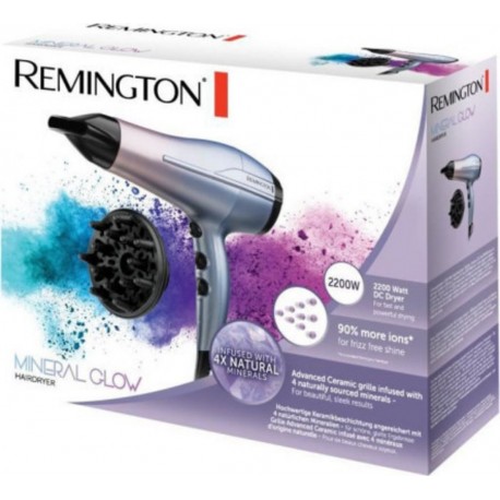 Remington d5408 seche-cheveux mineral glow advanced ceramic REM5038061106374
