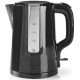 Nedis kawk120ebk bouilloire électrique 1,7 l lampe led noir