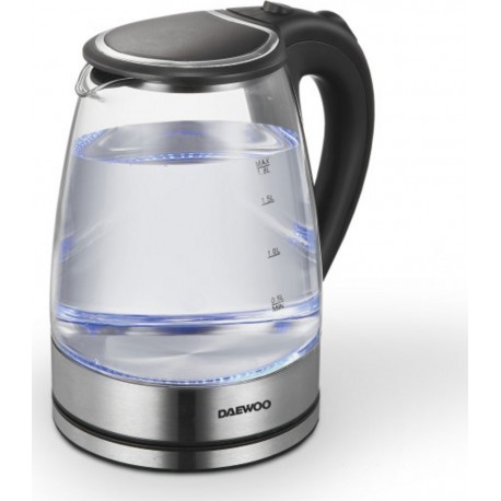 Daewoo dswk30at bouilloire en verre - 1,7 litre - 1500 watt - éclairage led DSWK30AT