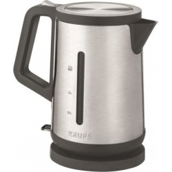 Krups bw442d10 control line bouilloire électrique sans fil inox, 2400 w, capacité 7 l, ouverture assistée du couvercle KRU304538