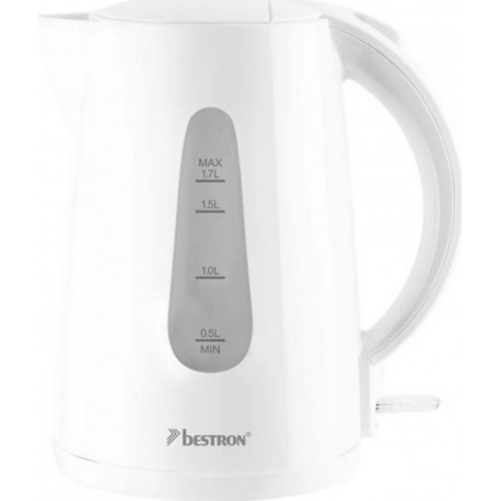 Bestron bouilloire électrique 2200 w 1,7 l blanc awk1700W 416237