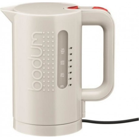 Bodum bistro 11452 bouilloire électrique ? 1l - blanc creme BOD0699965157432