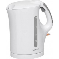 Clatronic Bouilloire sans fil 1 litre clatronic wk 3462 (blanc)