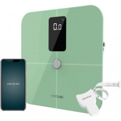 Cecotec Pèse-personne cecotec surface precision 10400 smart healthy vision green vert, mésure la bio-impédence, jusqu'à 15 param