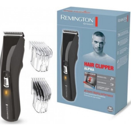 Remington hc5150 tondeuse cheveux advanced steel, 16 sabots, lames auto-affûtées, avec ou sans fil REMHC5150