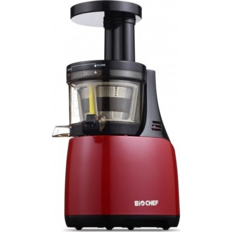 Biochef Extracteur de jus biochef synergy - slow juicer 60 tr/min - moteur 150W - pression à froid (rouge)