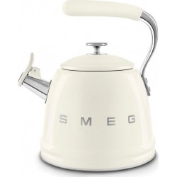 SMEG Bouilloire Sifflante 2.3L crème