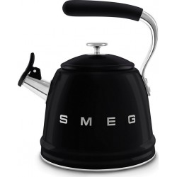 SMEG Bouilloire sifflante 2.3L noir