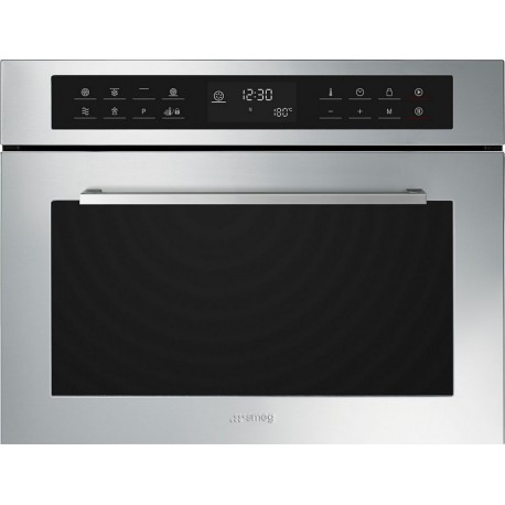 SMEG Micro ondes combiné encastrable SF4400MCX1