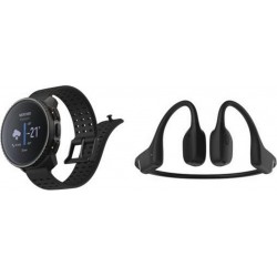 Suunto Montre sport Pack Vertical All Noir + Casque Sonic