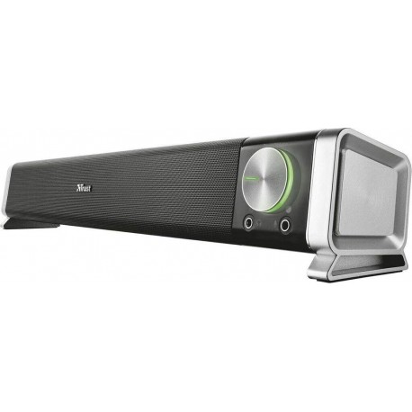 Trust Asto Enceinte PC Barre de Son 12 Watt Noir