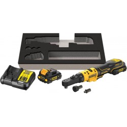 Dewalt Clé à cliquet sans fil, 1/4-3/8Z, 12 V / 3 Ah