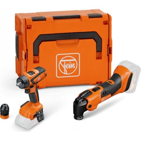 FEIN Combo Avantage Batterie MULTIMASTER AMM 500 & Perceuse-visseuse ASCM 18 Q