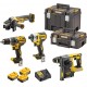 Dewalt Kit perceuse-visseuse à percussion sans fil 18V / 5Ah DCD 796, DCF 887, DCH 273, DCG 405, DCB 184