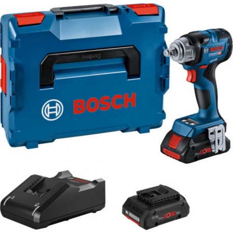 Bosch Visseuse à chocs sans fil GDS 18V-330 HC, L-BOXX 136, 2xbatterie ProCORE18V 4.0Ah