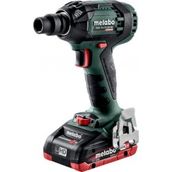 Metabo Clé à chocs sans fil SSW 18 LTX 300 BL metaBOX 145 18V 2x4Ah LiHD + ASC 55