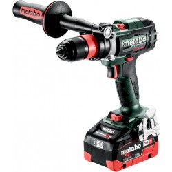 Metabo Perceuse-visseuse sans fil à 3 vitesses BS 18 LTX-3 BL Q I, metaBOX 145 L 18V 2x5.5Ah LiHD + ASC 145