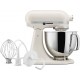 Kitchenaid Robot pâtissier 5KSM125EPL Artisan Porcelaine, 4,8 L, bol avec poignée, 300 watts
