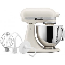 Kitchenaid Robot pâtissier 5KSM125EPL Artisan Porcelaine, 4,8 L, bol avec poignée, 300 watts