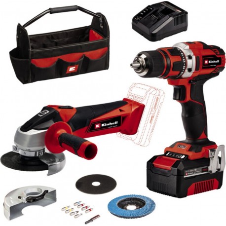Einhell Kit machine (outil) TE-TK 18/2 Li Kit (CD+AG) 4257240