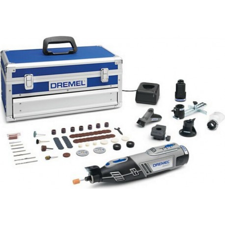 Dremel outil multifonction sans fil Platinum Edition 8220-5/65, Li-Ion (12 Volt), 5 pièces jointes, 65 accessoires F0138220JK