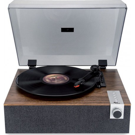 Evidence Acoustics Platine vinyle EA-PL200-WOOD - Haut-parleurs 40 watts