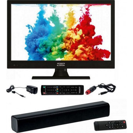 Antarion TV LED Pack Tv Led 16&-34 40cm Télévision Hd + Ba
