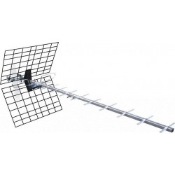 Metronic Antenne extérieure Antenne d&-39 extérieur 20dB à fiche F