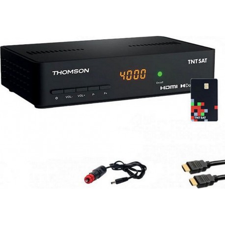 Thomson Décodeur satellite Pack Récepteur Tv Satellite Full Hd + C