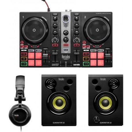 Hercules Contrôleur USB DJ Learning Kit MK2